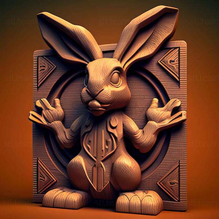 3D модель Гра кролик реп (STL)